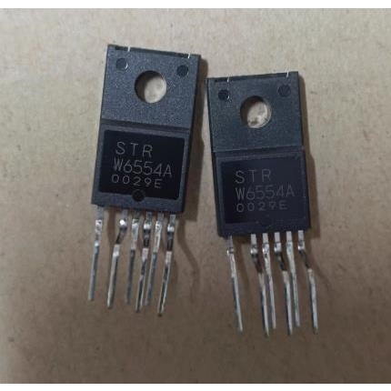 5 ชิ้น Original STR W6554A TO-220F-6 STRW6554A STR-W6554A TO220F-6 TO-220F Power Management ชิป IC