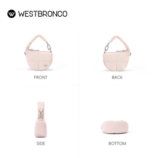 WESTBRONCOรุ่นMacaron (มาการอง) กระเป๋าสตางค์แบบมินิ กระเป๋าใส่เหรียญสำหรับผู้หญิง มาพร้อมสายโซ่ยาว ใช้ได้ทั้งแบบสะพายข้าง หรือเป็น กระเป่าจิ๋วไว้ห้อยกระเป๋า ดีไซน์น่ารัก กันน้ำ