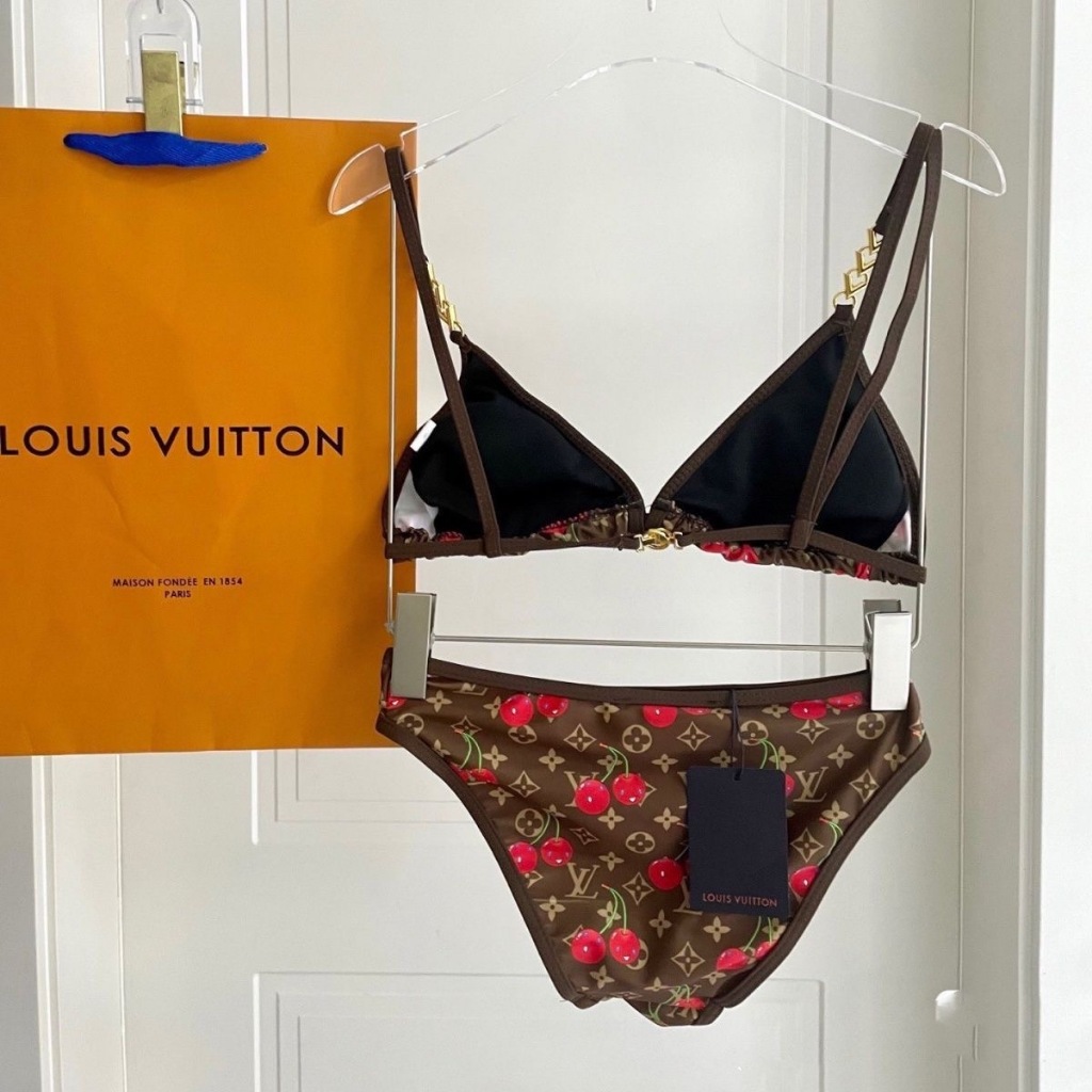 ชุดว่ายน้ำสตรีวันพีซ พร้อมพิมพ์ลายตัวอักษร สไตล์หรูหราและสามารถกำหนดเองได้ - รูปที่ 5