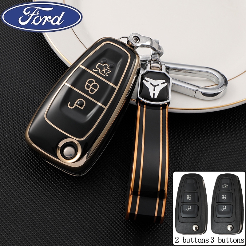 ปลอกกุญแจพับ Ford เหมาะสําหรับเคสกุญแจรีโมท Ford Ranger/Everest/ranger xls/ranger xlt/ecosport