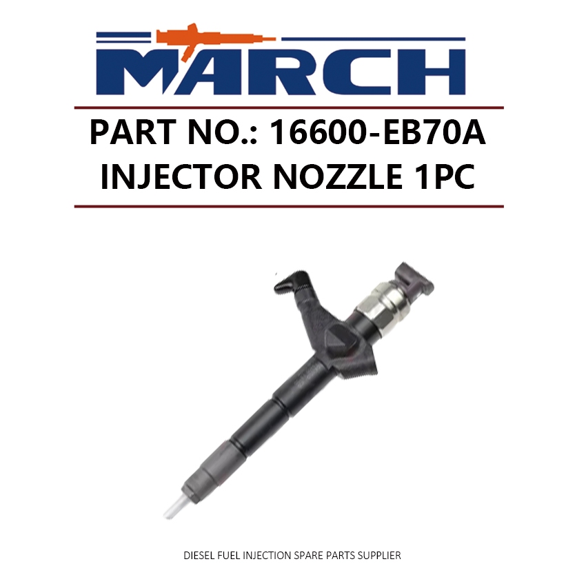 หัวฉีดน้ํามันเชื้อเพลิงดีเซล 095000-6250 16600-EB70A ประกอบสําหรับ Nissan YD25DDTI Navara D22