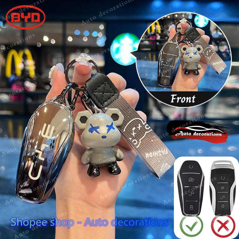 เหมาะสําหรับ BYD ปลาโลมา M6 ฉลาม 6 ฝาครอบกุญแจ selit 6/7 รูปที่ 7