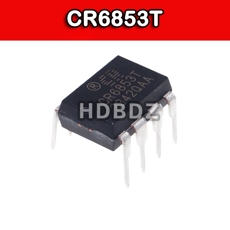 5~10PCS CR6853T DIP-8 CR6853 PWM Controller ชิปไฟ IC