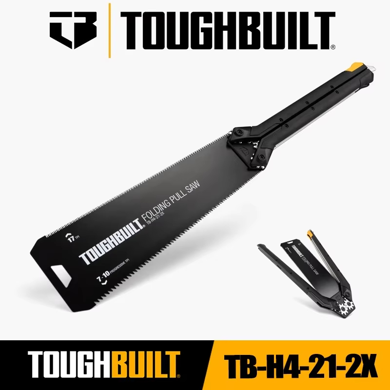 🔥ถูกสุด🔥Toughbuilt เลื่อยวงเดือน ด้ามจับพับได้ สําหรับงานไม้ TB-H4-21-2X