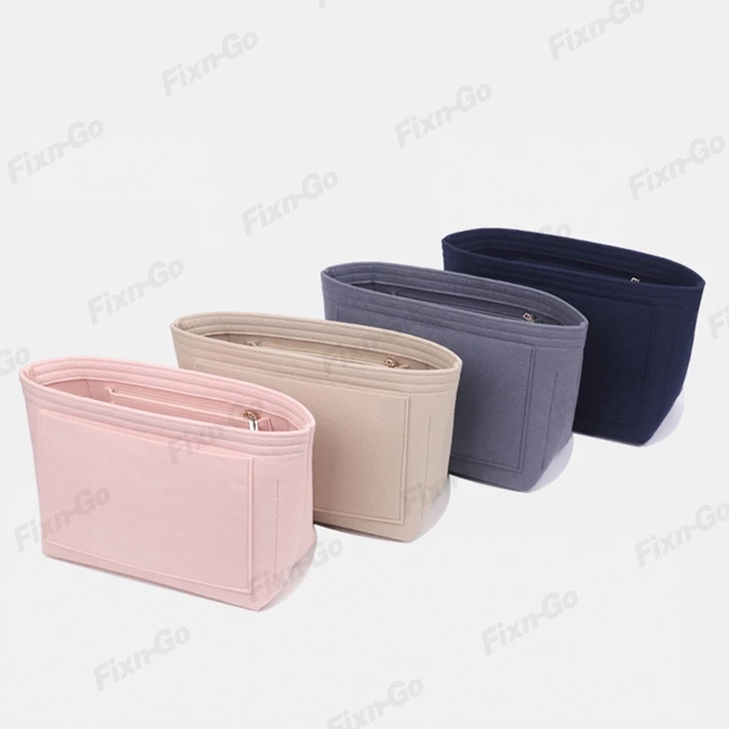 Felt ใส่กระเป๋าเหมาะสําหรับ LONGCHAMP ด้ามยาวสั้นกระเป๋าสะพายข้างแต่งหน้า Organizer Shaper Travel กระเป๋าด้านใน thumbnail 10