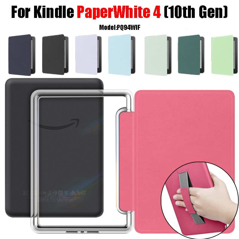 สําหรับ Kindle PaperWhite 4 (10th Gen) 6.0 PQ94WIF eBook อะคริลิคปกหลังแบบพกพา eReader Drop Resistan