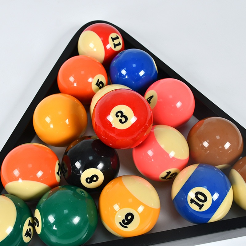 Billiards Balls 16 ลูก 57.2mm ลูกบิลเลียดมาตรฐาน เรซิน ทนการขีดข่วน ทนแรงกระแทก