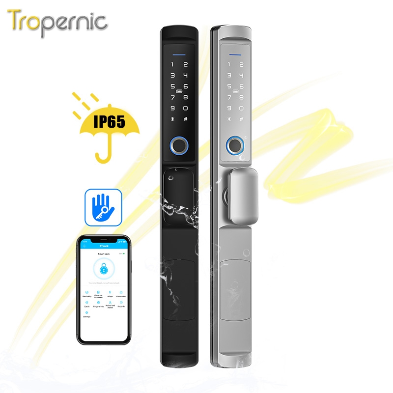 APP ปลดล็อคระยะไกล TTLOCK APP ล็อคประตูอัจฉริยะ ล็อคประตูรหัสผ่านดิจิตอล ล็อคลายนิ้วมือ รองรับ IC Card ปลดล็อคกุญแจ