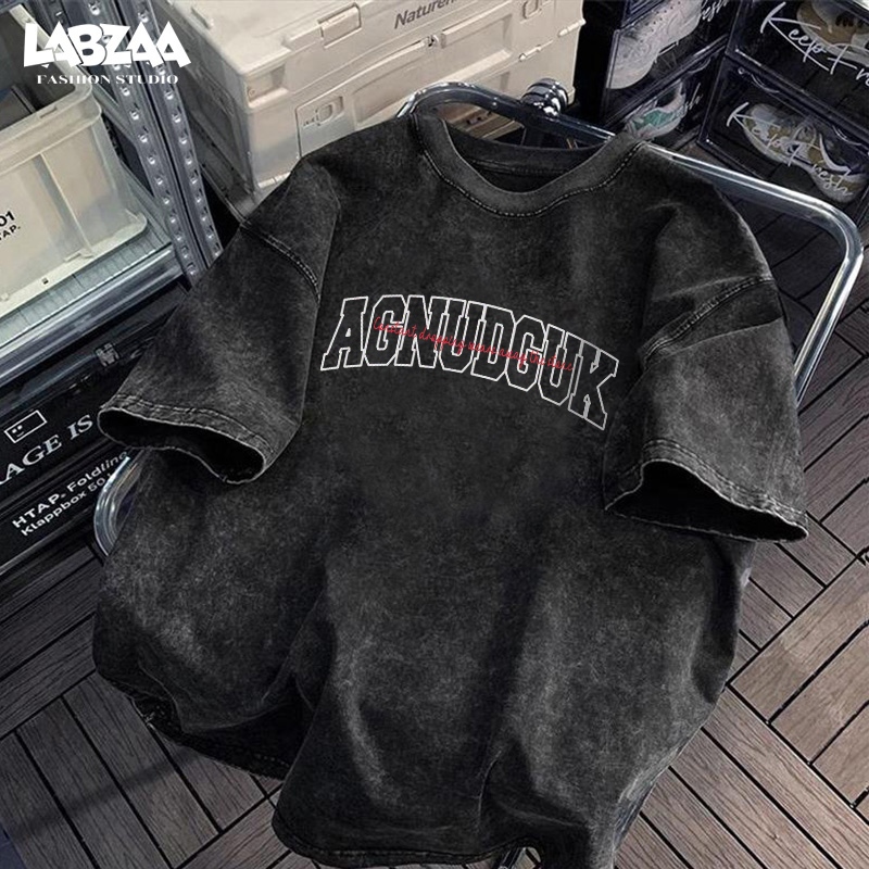 เสื้อยืดคอกลมแขนสั้น ใส่สบาย ไม่หด ไม่ต้องรีด ราคาส่ง แฟชั่นมาแรง alphabettshirt YG3