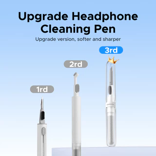 UGREEN อัพเกรดหูฟังปากกาทําความสะอาดมัลติฟังก์ชั่นปากกาซิลิโคน Nib แปรงนุ่มสําลีสีเทาสําหรับ iphone/ipad/earphone/คีย์บอร์ด/เมาส์
