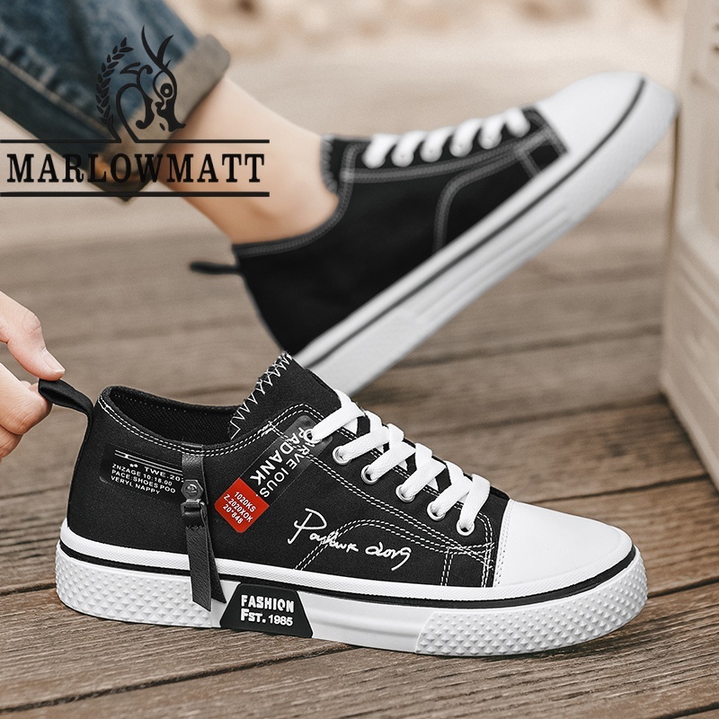 Marlowmatt حذاء قماشي رجالي خفيف جيد التهوية — صورة 3