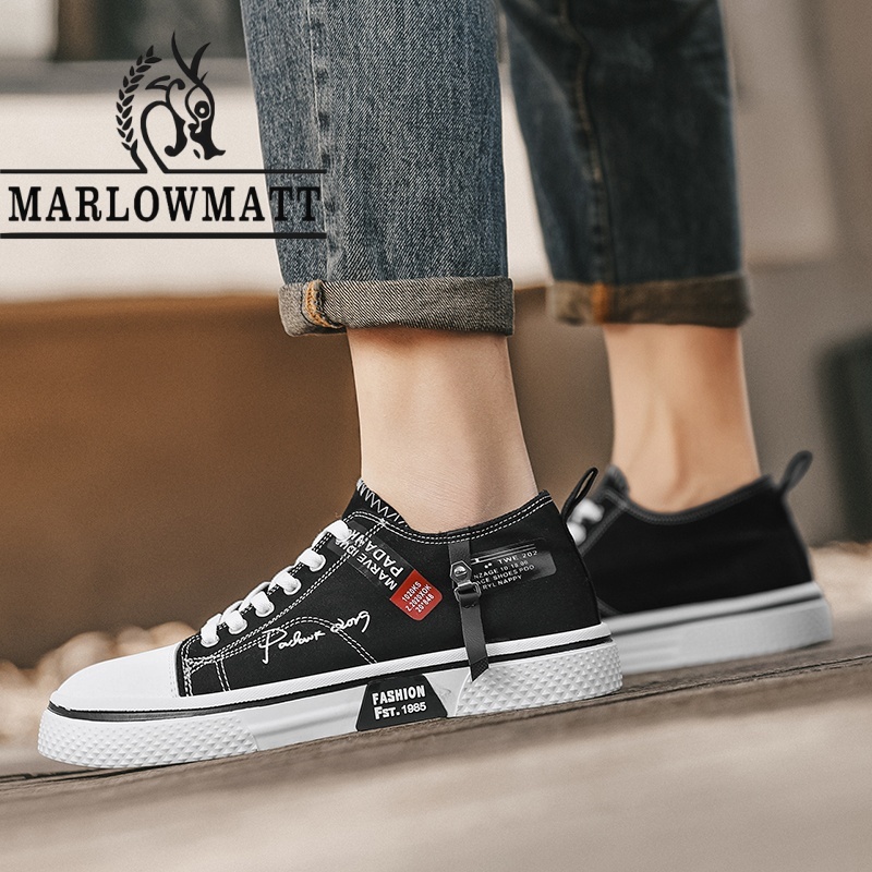 Marlowmatt حذاء قماشي رجالي خفيف جيد التهوية — صورة 5