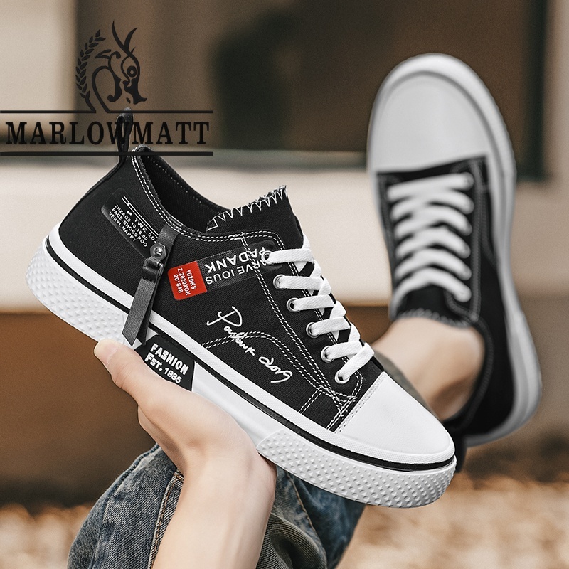 Marlowmatt حذاء قماشي رجالي خفيف جيد التهوية — صورة 2