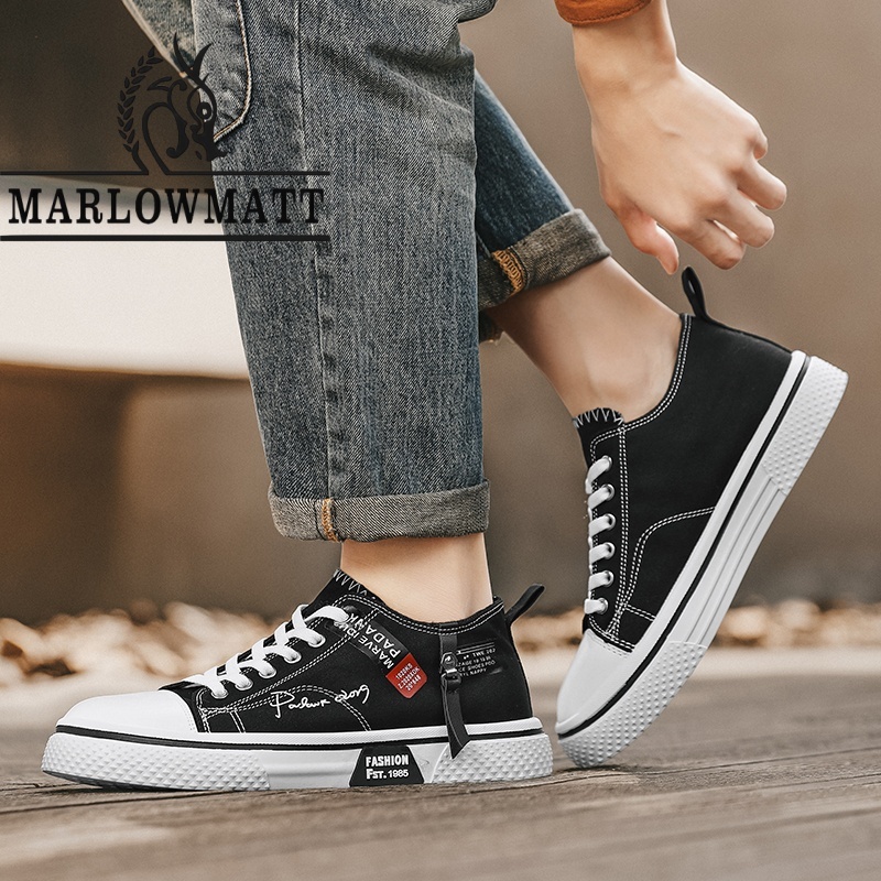 Marlowmatt حذاء قماشي رجالي خفيف جيد التهوية — صورة 4
