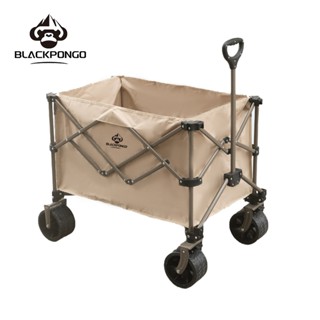Blackpongo 180L Camper รถเข็นตั้งแคมป์พับได้ สำหรับการเดินทา…