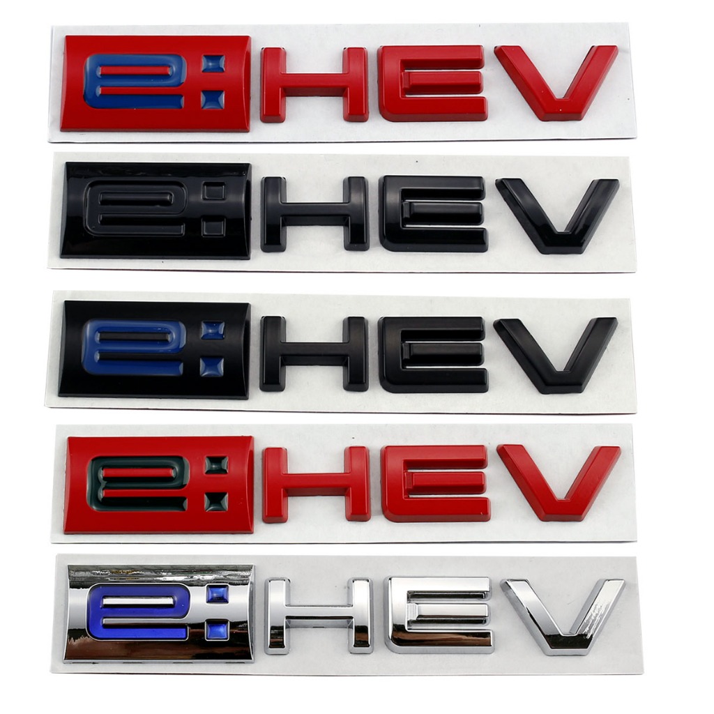 ใหม่ 3D โลหะ eHEV โลโก้สัญลักษณ์ e HEV Badge Auto ด้านหลังสัญลักษณ์อุปกรณ์เสริม honda hybrid rs ehev