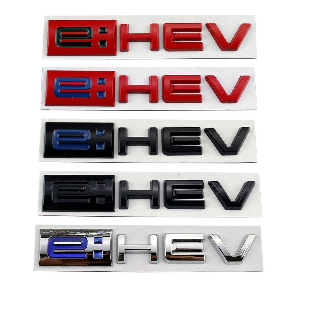 Ehev โลโก้ 3D โลหะสัญลักษณ์ e HEV Badge Auto ด้านหลังสัญลักษณ์อุปกรณ์เสริม honda hybrid rs ehev civi