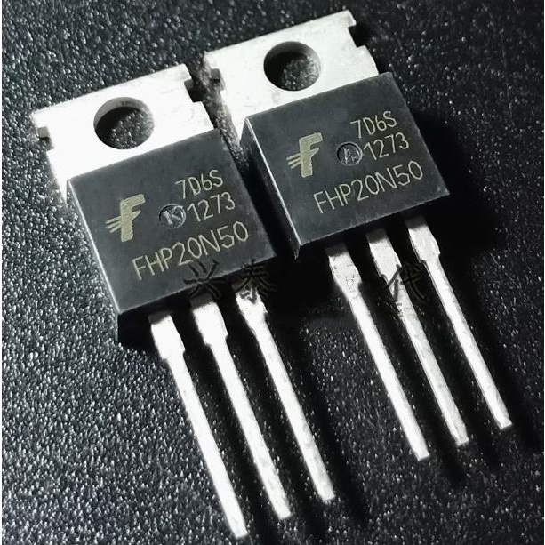 5 ชิ้น Original FHP20N50 TO-220 20A/500V MOSFET N-channel