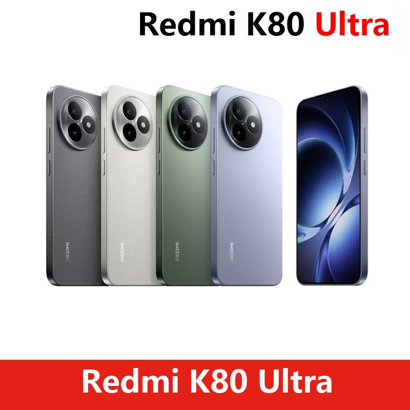 (ใหม่เอี่ยม) โทรศัพท์มือถือ Xiaomi Redmi K80 Ultra 5G 6.83 นิ้ว 144Hz ขนาด 9400+ 7410mAh 100W FlashC