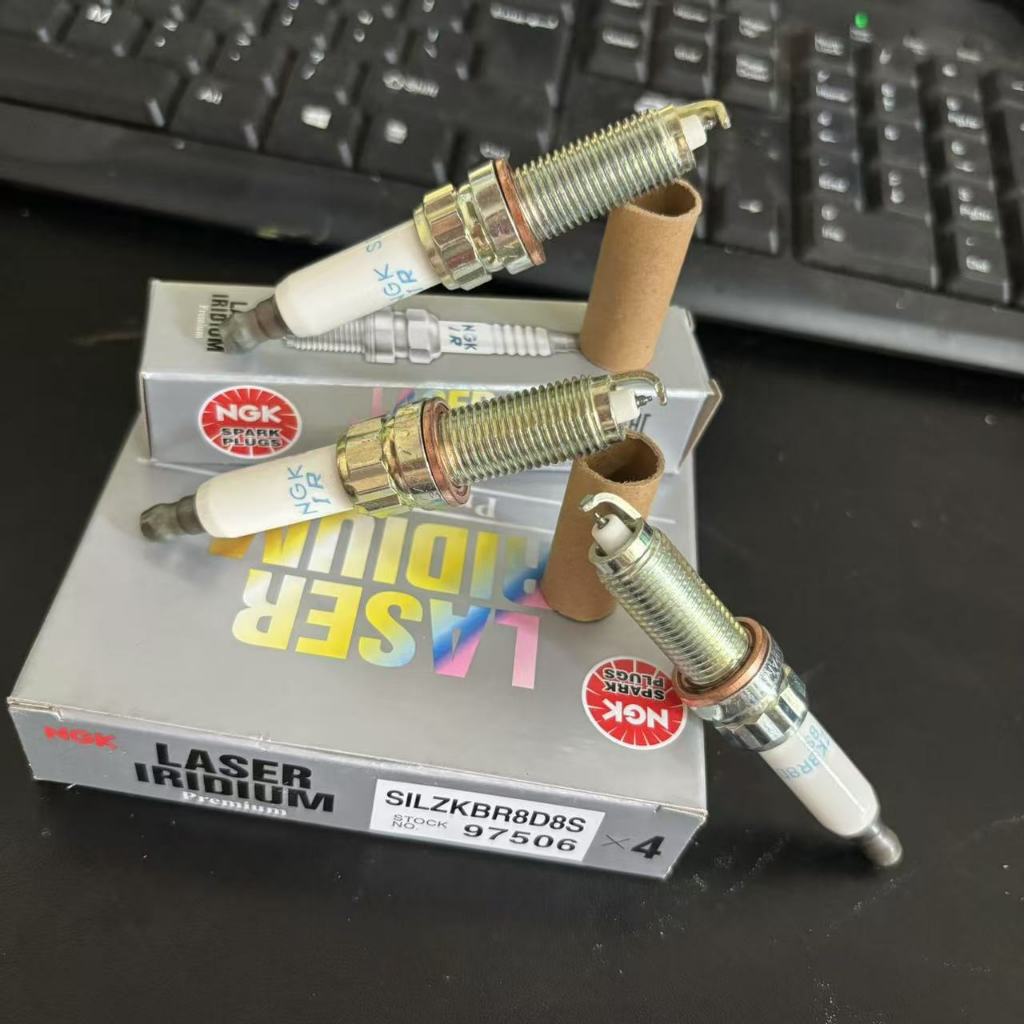 NGK Iridium Platinum SILZKBR8D8S 97506 เหมาะสําหรับ BMW 435i 535i 640i 535Li หัวเทียน