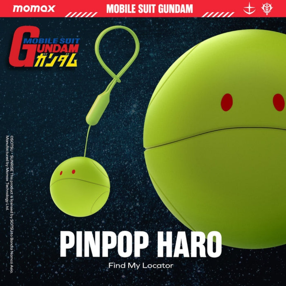 Momax Mobile Suit Gundam Limited Edition Momax BR7 Pinpop Find My Locator