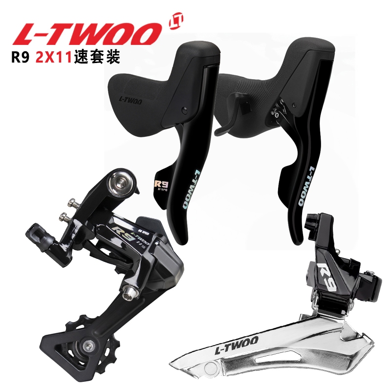 LTWOO R9 2x11 ความเร็ว 22s Road Bike Shifter สับจานหลัง Front GroupSet อะไหล่