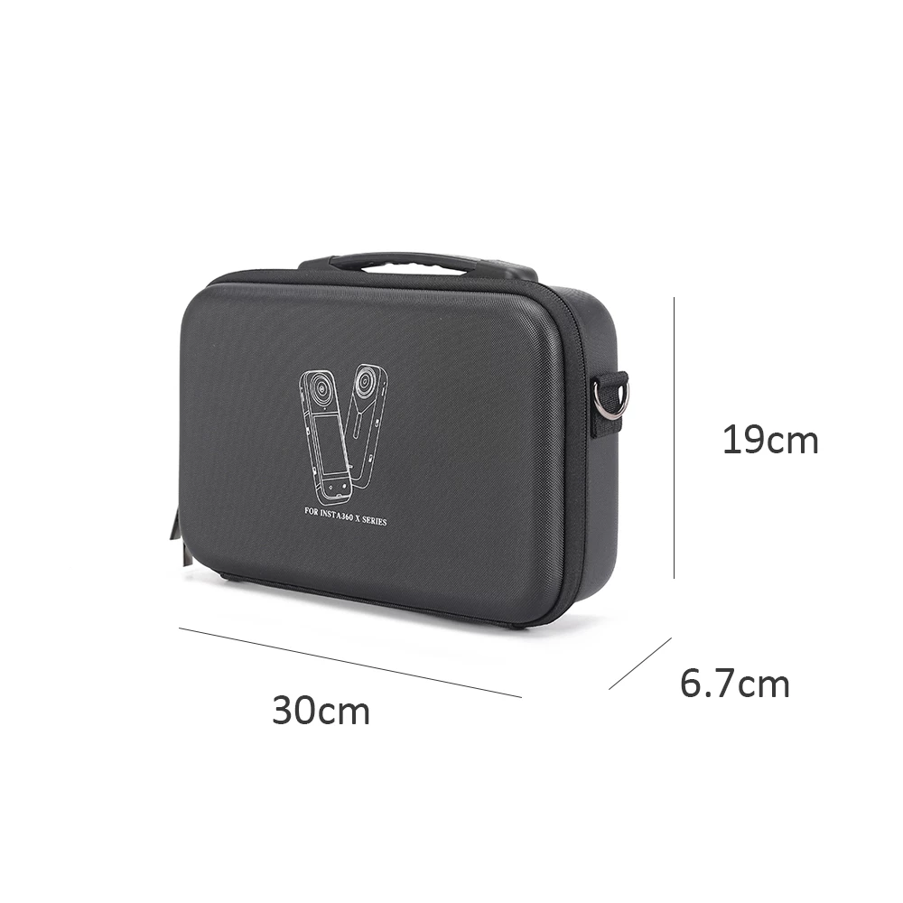 Insta360 X5 กระเป๋า Insta360 X4 Bag Action Camera กระเป๋าเก็บของแบบพกพากันกระแทกกระเป๋าถือ thumbnail 8