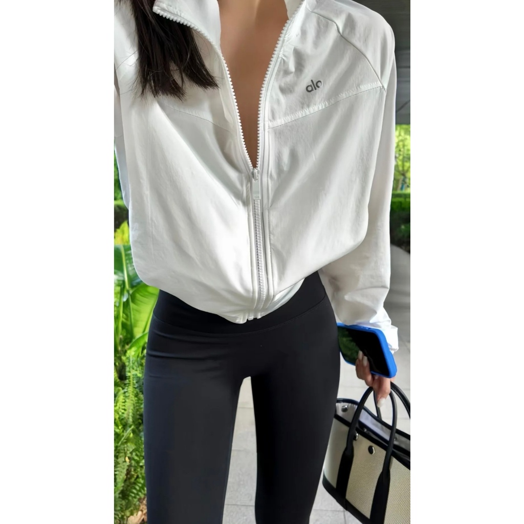 2025 ใหม่ A+LO WOMEN LETTER REFLECTIVE SUNSCREEN JACKET