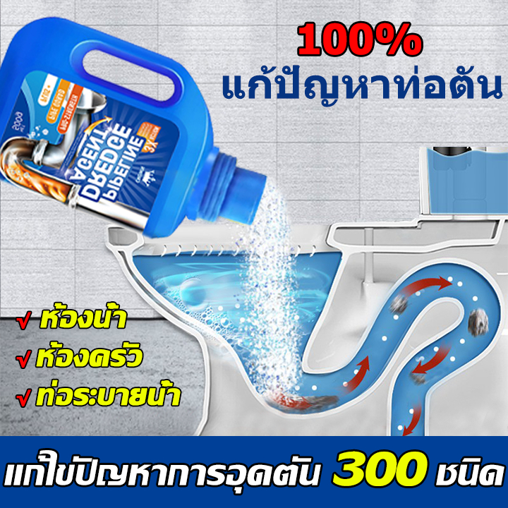 CROWN น้ำยาล้างท่อตัน ผงขจัดท่อตันห้องน้ำ แก้ท่อตัน ล้างท่ออุดตัน อ่างน้ำตัน ถูกที่สุด Clean – โปรปัง