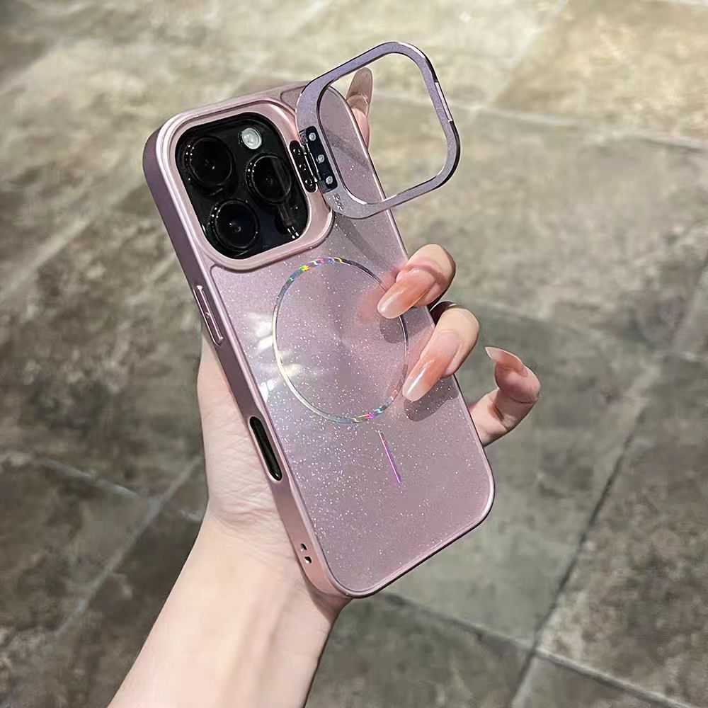 Glitter hard Case ใช้งานร่วมกับ iPhone 11 12 PRO MAX 13 PRO MAX 14 PRO MAX 15 PRO MAX 16 PRO MAX 17 PRO MAX กรณี – โปรปัง