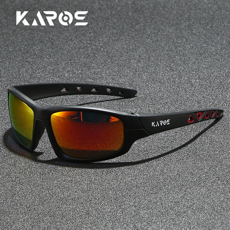 KAROS แว่นกันแดดโพลาไรซ์สําหรับขับรถผู้ชาย UV400 สําหรับกีฬาและตกปลากลางแจ้ง bivouac ปีนเขา