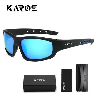 KAROS แว่นกันแดดโพลาไรซ์สําหรับขับรถผู้ชาย UV400 สําหรับกีฬาและตกปลากลางแจ้ง bivouac ปีนเขา