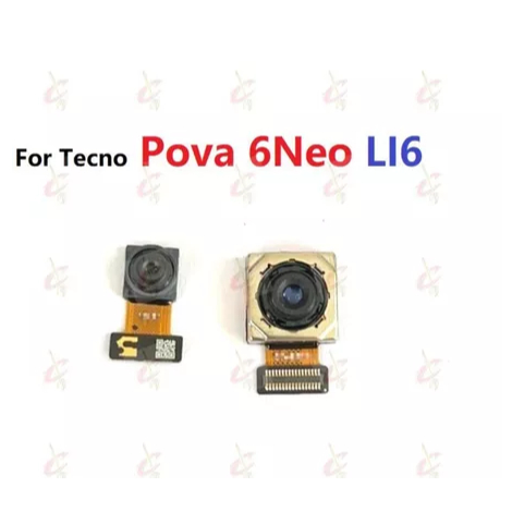 กล้องหน้าสําหรับกล้อง Tecno Pova 6 Neo Back LI6
