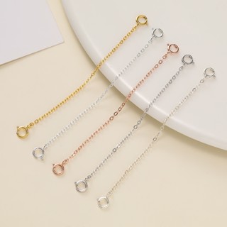 St.kunkka ห่วงโซ่การขยายสร้อยคอ สร้อยคอกลวงโซ่เงิน S925 พร้อ…