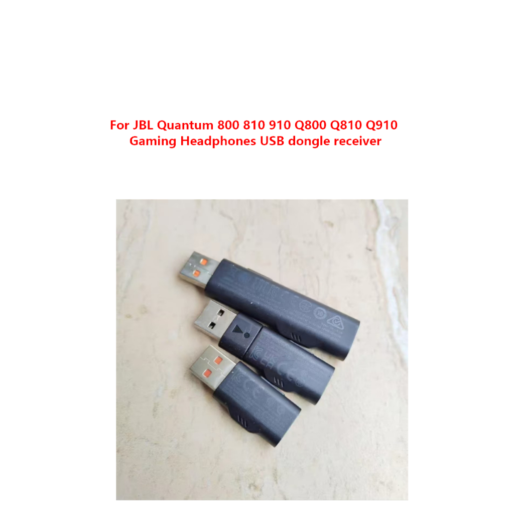ตัวรับสัญญาณ USB ดั้งเดิมสําหรับ JBL Quantum 800 810 910 Q800 Q810 Q910 หูฟังสําหรับเล่นเกมแผ่นรองหู