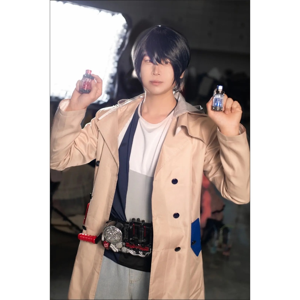 พร้อมส่ง เสื้อแจ็กเก็ต กันลม พิมพ์ลายกระต่าย Kamen Rider Kiryu War แฟชั่นฤดูใบไม้ร่วง ฤดูหนาว สําหรับผู้ชาย และผู้หญิง - รูปที่ 5