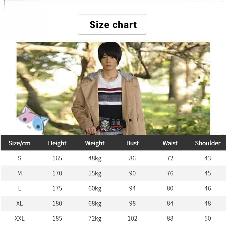 พร้อมส่ง เสื้อแจ็กเก็ต กันลม พิมพ์ลายกระต่าย Kamen Rider Kiryu War แฟชั่นฤดูใบไม้ร่วง ฤดูหนาว สําหรับผู้ชาย และผู้หญิง - รูปที่ 7