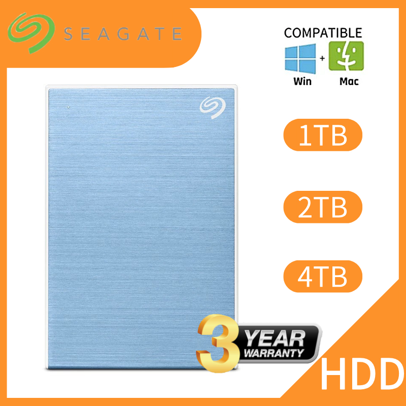 Seagate One touch Blue 1TB/2TB/4TB   HDD Hard disk Portable hard drives  External USB3.0  2.5''