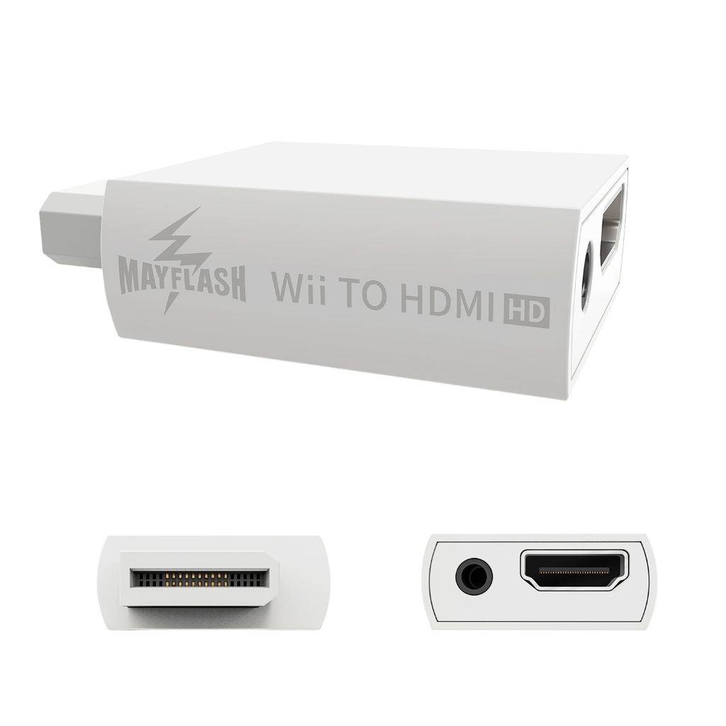 Mayflash Wii to HDMI Converter - สีขาว