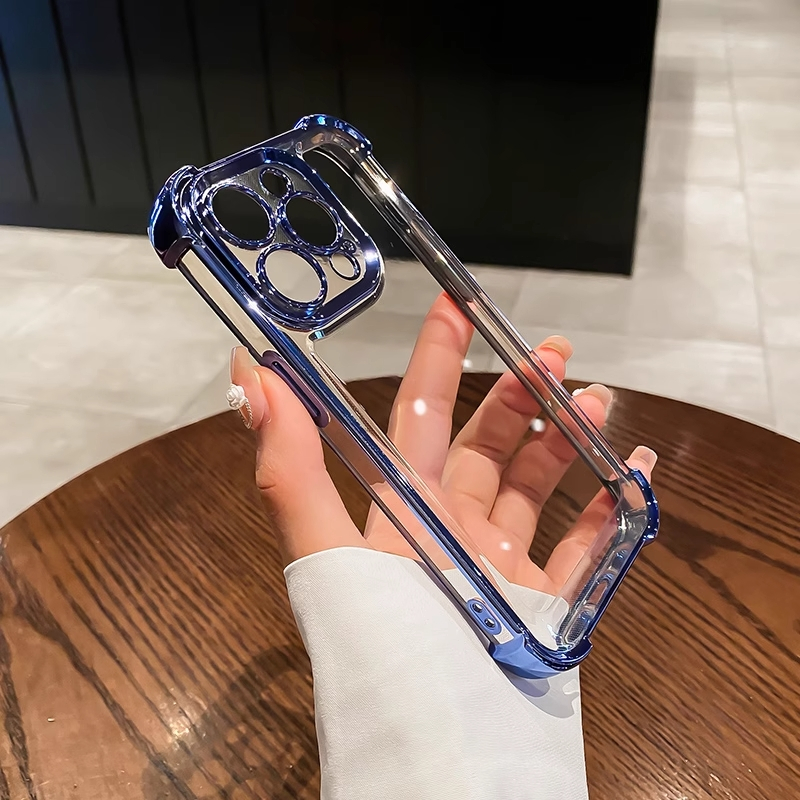 เคสโทรศัพท์สําหรับ OPPO Reno 15 15F 13F 14 14F 13 12F 12 11F 11 10 8T 7Z 8Z 8 7 6Z 6 4G 5G โปร่งใสกันกระแทกกันชน 4 มุม