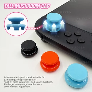 4PCS Thumb Stick Grip Cap Nintendo Switch 2 ซิลิโคนนุ่มจอยสติ๊กสําหรับ NS2 /PS5/PS4/PS3/Xbox/Switch Pro Controller เกม Grip อุปกรณ์เสริม