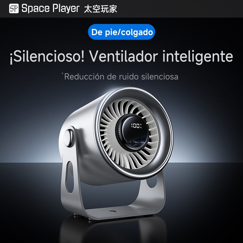 SilentรอบพัดลมSpace Gamerเดสก์ท็อปพัดลมขนาดเล็กเครื่องทําความเย็นขนาดเล็กเงียบSurletสํานักงานUSBอายุ