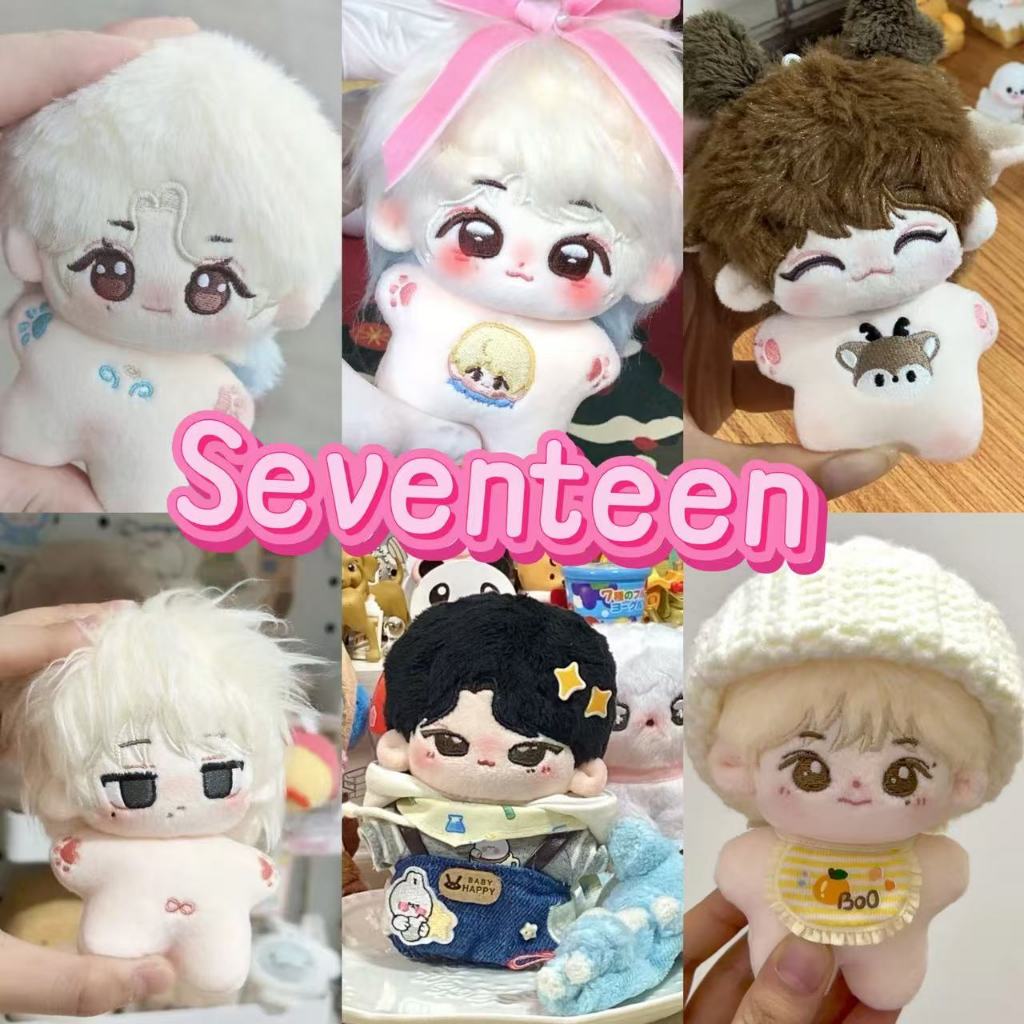 Kawaii SEVENTEEN ตุ๊กตาของเล่นตุ๊กตาน่ารักเกาหลีชาย Star นักร้องกลุ่ม DINO HOSHI S.COUPS THE8 JEONGHAN นุ่มของเล่นตุ๊กตาตุ๊กตาสาวของขวัญ 10 ซม.