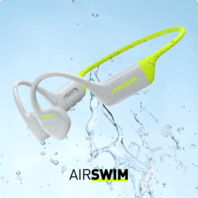Langsdom AirSwim - หูฟังการนํากระดูก IPX8