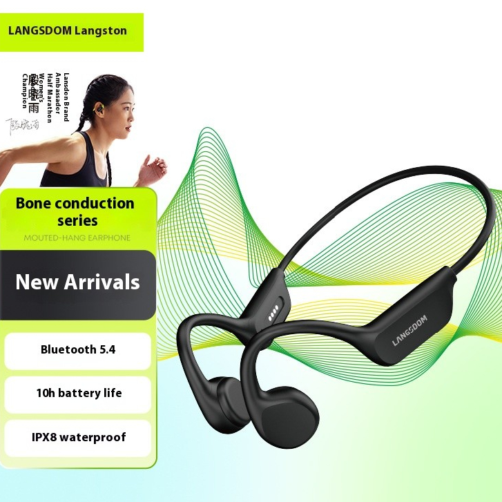 Langsdom BE17- IPX8 หูฟังการนํากระดูกกันน้ํา