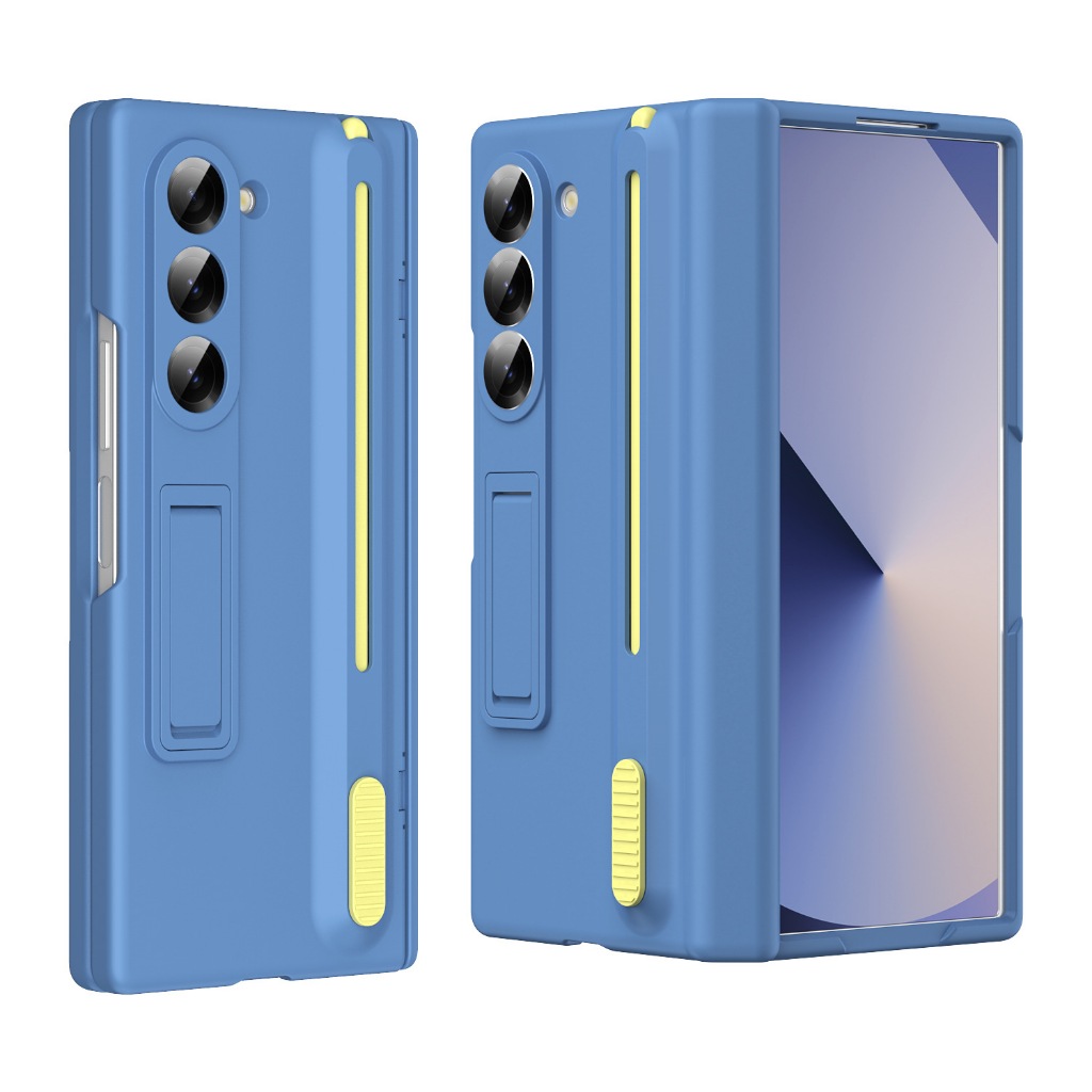 สําหรับ Samsung Galaxy Z พับ 7 พับ 6 พับ 5 พับ 4 กรณีบานพับป้องกันหน้าจอพร้อมปากกา Anti-fall ฝาครอบ