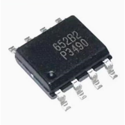 5PCS 3PCS 1PCS P3490 SOP8 P 3490 EUP3490 EUP3490WIR1 SOP-8 SOP SMD 3A/40V Step-Down Converter ชิป IC
