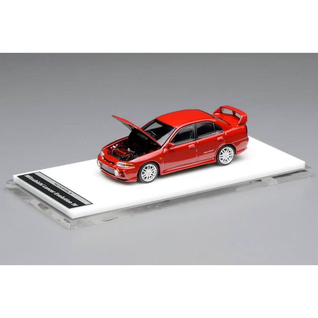 1/64 Motorhelix M64008 Mitsubishi Lancer Evolution 4 Palma Red