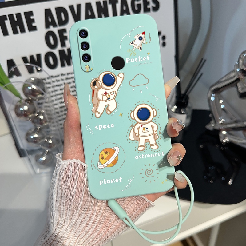 TPU Drawing Astronaut p30 lite-Huawei p20 lite-Huawei p30-Huawei p20