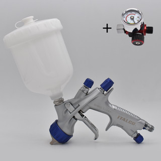 Original High-end LVMP Spray Gun ITALCO SHINE 1 รถจิตรกรรมปืน 1.3 มม.หัวฉีดพร้อมมาตรวัด